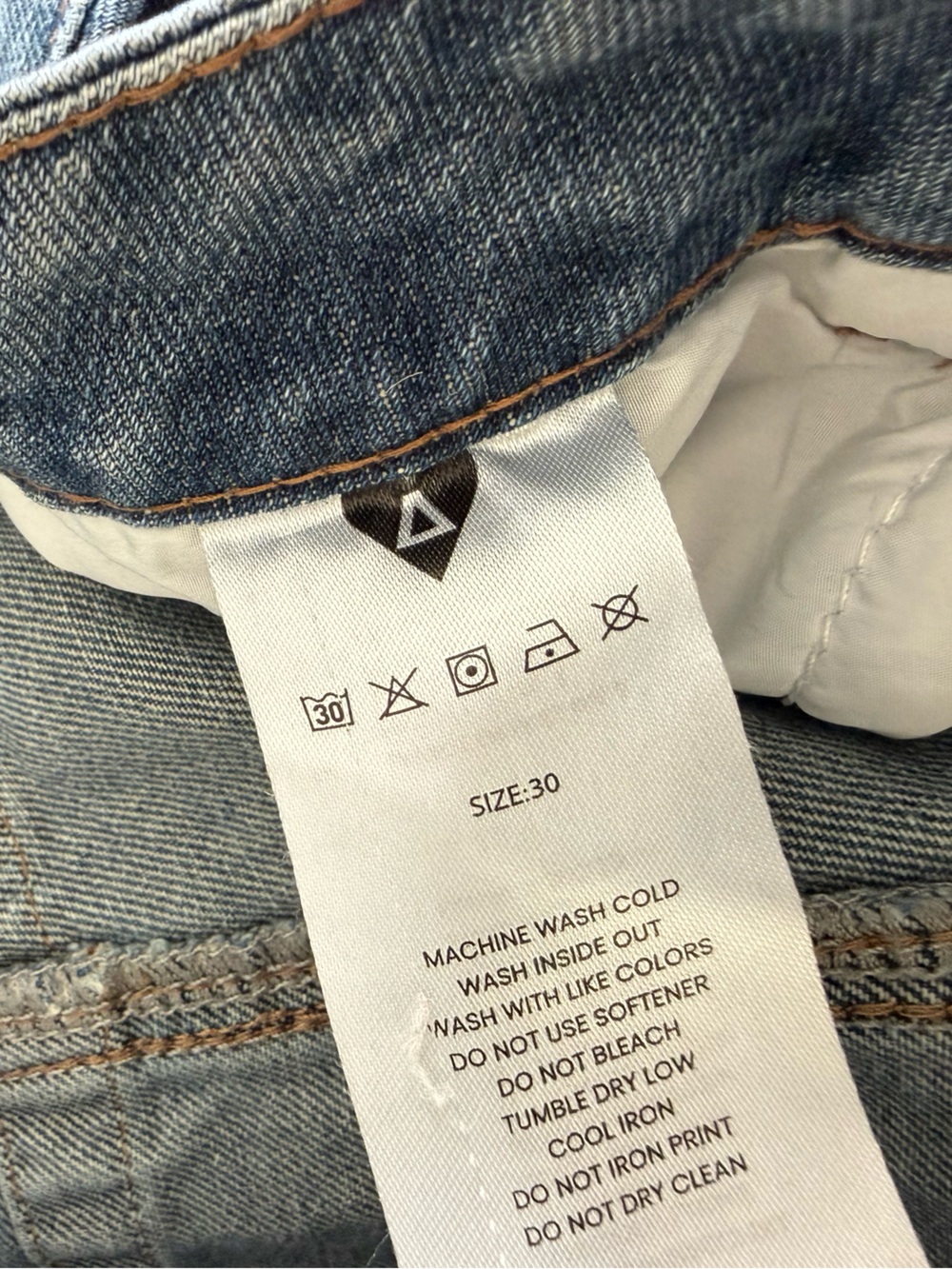 Aelfric Eden Washed Reverse Jorts Jeans Shorts  unique trendy fashionable denim - Picture 10 of 15